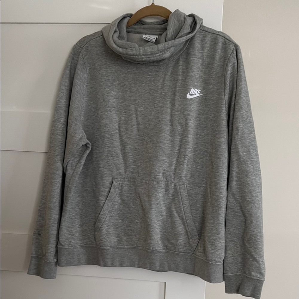 Women’s NIKE gray hoodie